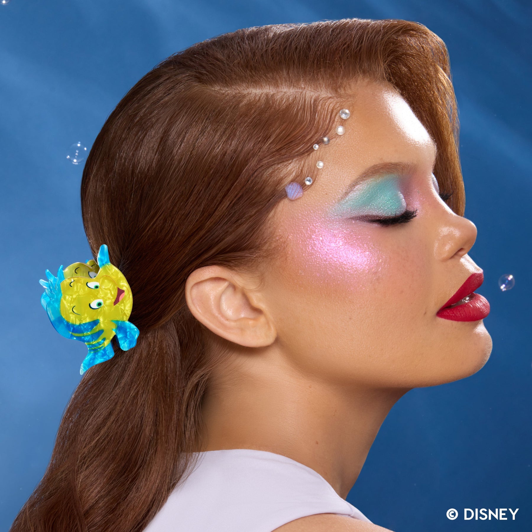 Flounder Hair Clip - Clean Color