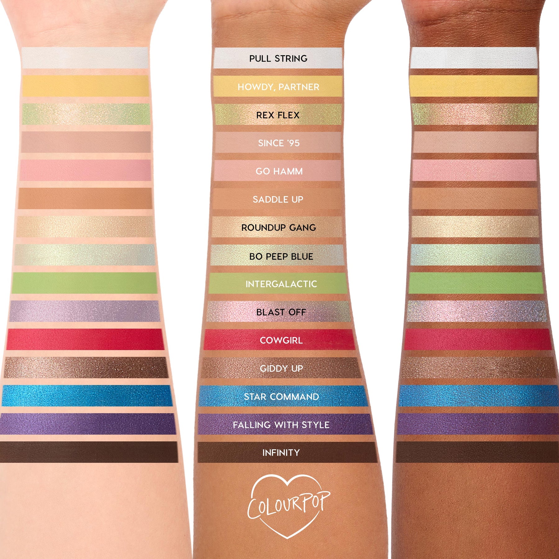 Toy Story and ColourPop Collection - Fresh Pair